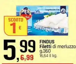 Famila Superstore FINDUS Filetti di merluzzo offerta