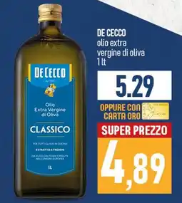 Ciro Amodio DE CECCO olio extra vergine di oliva offerta