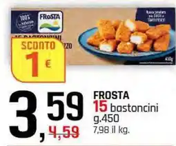 Famila Superstore FROSTA 15 bastoncini offerta