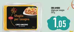 Ciro Amodio CIRO AMODIO sfoglia per lasagne offerta