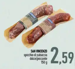 Ciro Amodio SAN VINCENZO spicchio di salsiccia dolce/piccante offerta