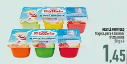 Ciro Amodio NESTLÉ FRUTTOLO fragola, pera e banana/ frutta mista offerta