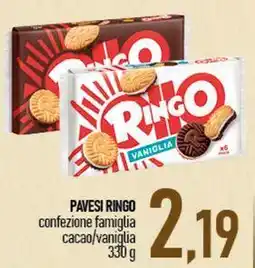 Ciro Amodio PAVESI RINGO confezione famiglia cacao/vaniglia offerta