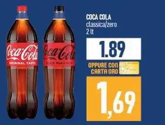 Ciro Amodio COCA COLA classica/zero offerta