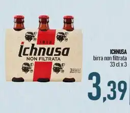 Ciro Amodio ICHNUSA birra non filtrata offerta