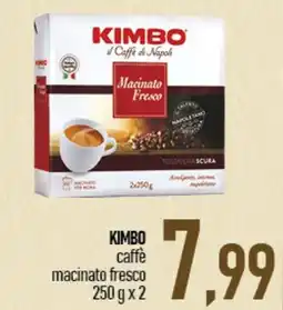 Ciro Amodio KIMBO caffe macinato fresco offerta