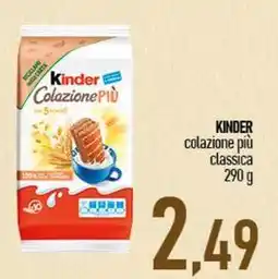 Ciro Amodio KINDER colazione più classica offerta