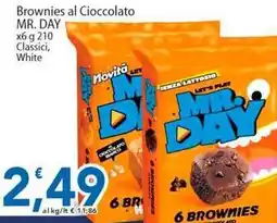 Sidis Brownies al Cioccolato MR. DAY offerta