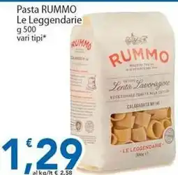 Sidis Pasta RUMMO Le Leggendarie offerta