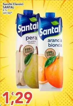 Sidis Succhi Classici SANTAL offerta