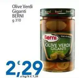 Sidis Olive Verdi Giganti BERNI offerta