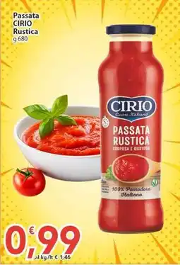Sidis Passata CIRIO Rustica offerta
