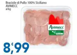Sidis Braciole di Pollo 100% Siciliano AVIMECC offerta