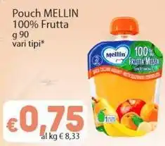 Sidis Pouch MELLIN 100% Frutta offerta