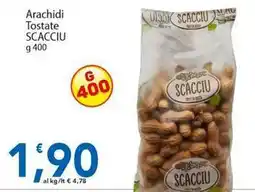 Sidis Arachidi Tostate SCACCIU offerta