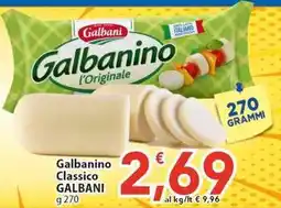 Sidis Galbanino Classico GALBANI offerta