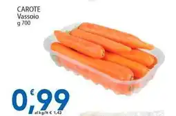 Sidis CAROTE Vassoio offerta