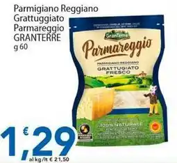 Sidis Parmigiano Reggiano Grattuggiato Parmareggio GRANTERRE offerta