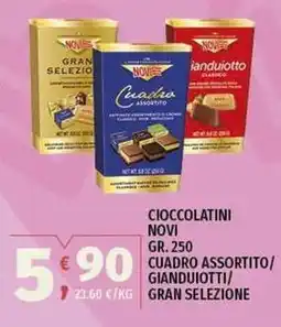 Vivo Supermercati Cioccolatini NOVI offerta