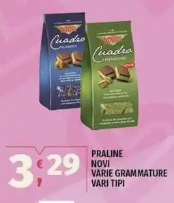 Vivo Supermercati Praline NOVI offerta