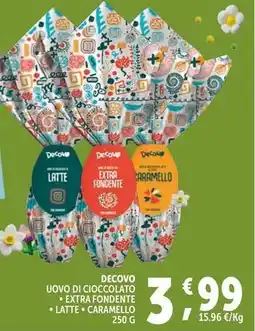 Deco Supermercati Decovo uovo di cioccolato offerta