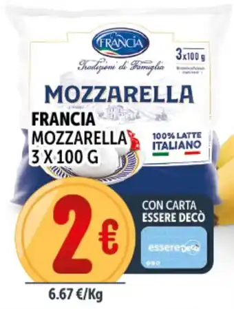 Francia mozzarella