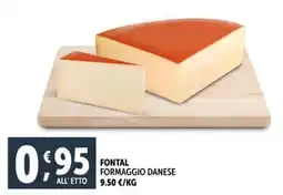Deco Supermercati Fontal formaggio danese offerta