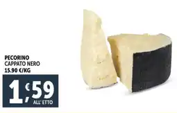 Deco Supermercati Pecorino cappato nero offerta