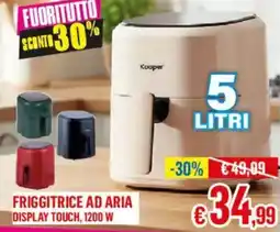Satur Friggitrice ad aria display touch, 1200 W offerta