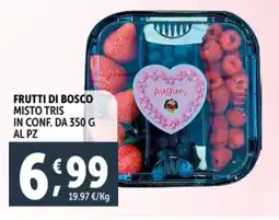 Deco Supermercati Frutti di bosco misto tris in conf. offerta