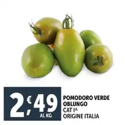 Deco Supermercati Pomodoro verde oblungo offerta