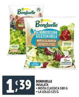 Deco Supermercati Bonduelle insalata mista classica la lollo offerta