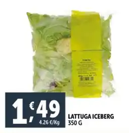 Deco Supermercati Lattuga iceberg offerta