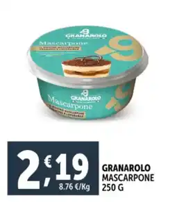 Deco Supermercati Granarolo mascarpone offerta