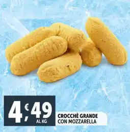 Deco Supermercati Crocchè grande con mozzarella offerta