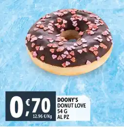 Deco Supermercati Doony's donut love offerta