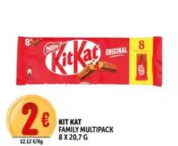 Deco Supermercati KIT KAT FAMILY MULTIPACK offerta
