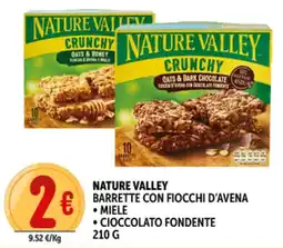 Deco Supermercati Nature valley barrette con fiocchi d'avena offerta