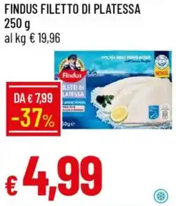 Galassia Findus filetto di platessa offerta