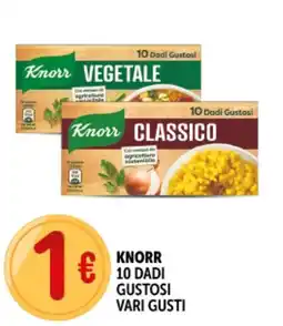 Deco Supermercati Knorr 10 dadi gustosi offerta
