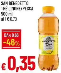Galassia San benedetto thè limone/pesca offerta