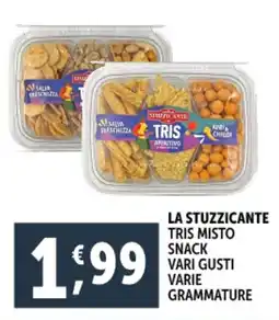 Deco Supermercati La stuzzicante tris misto snack offerta