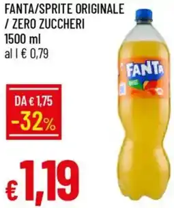 Galassia Fanta/sprite originale / zero zuccheri offerta