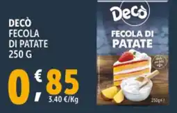 Deco Supermercati Decò fecola di patate offerta