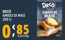 Deco Supermercati Decò amido di mais offerta