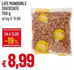 Galassia Life mandorle sgusciate offerta