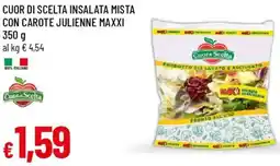 Galassia Cuor di scelta insalata mista con carote julienne maxxi offerta