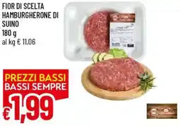 Galassia Fior di scelta hamburgherone di suino offerta