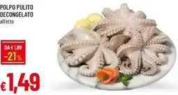 Galassia Polpo pulito decongelato offerta