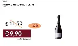 Prezzemolo e Vitale Fazio grillo brut offerta